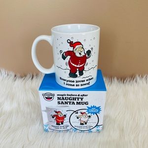 {Big Mouth Inc.} Christmas Naughty Santa Mug